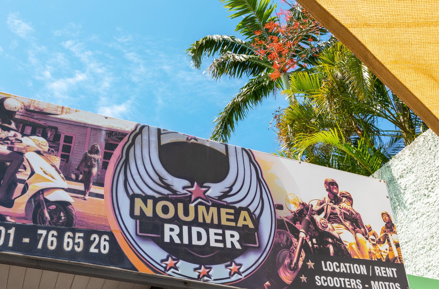 L’enseigne Nouméa Rider